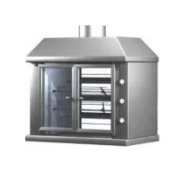 Гриль газовый узкий двухрядный Ф3У2Г